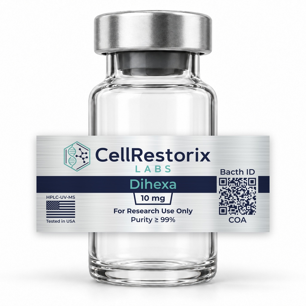 CellRestorix Labs Dihexa RUO Research Peptide