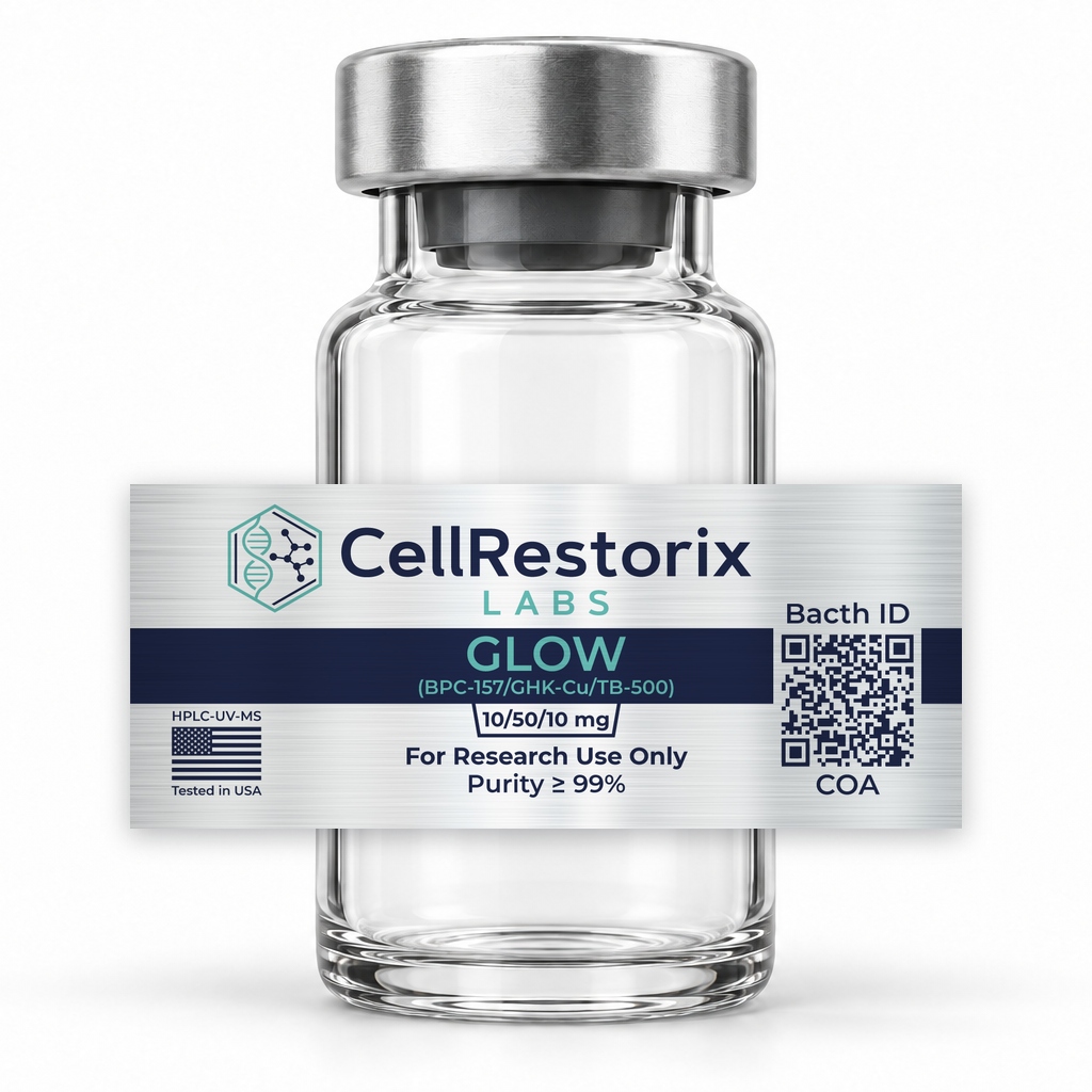 CellRestorix Labs GLOW RUO Research Peptide