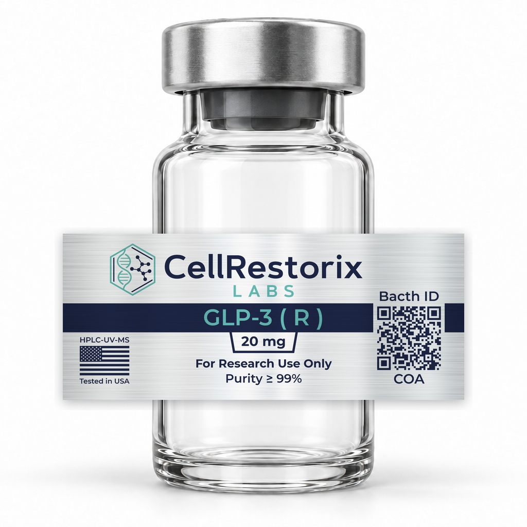 CellRestorix Labs Retatrutide RUO Research Peptide