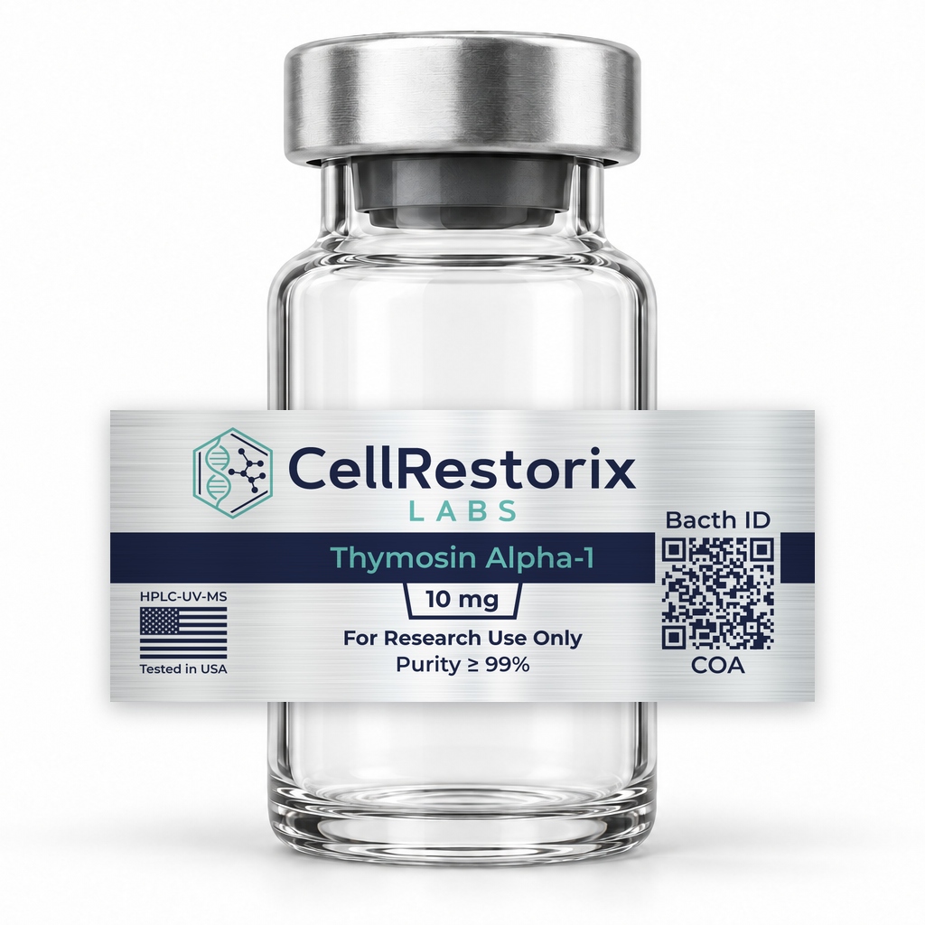 CellRestorix Labs Thymosin Alpha 1 RUO Research Peptide